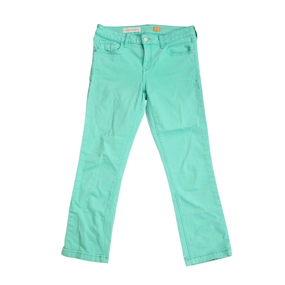 Anthropologie Pilcro and the Letterpress Ankle Jeans Mint Green Size‎ 28